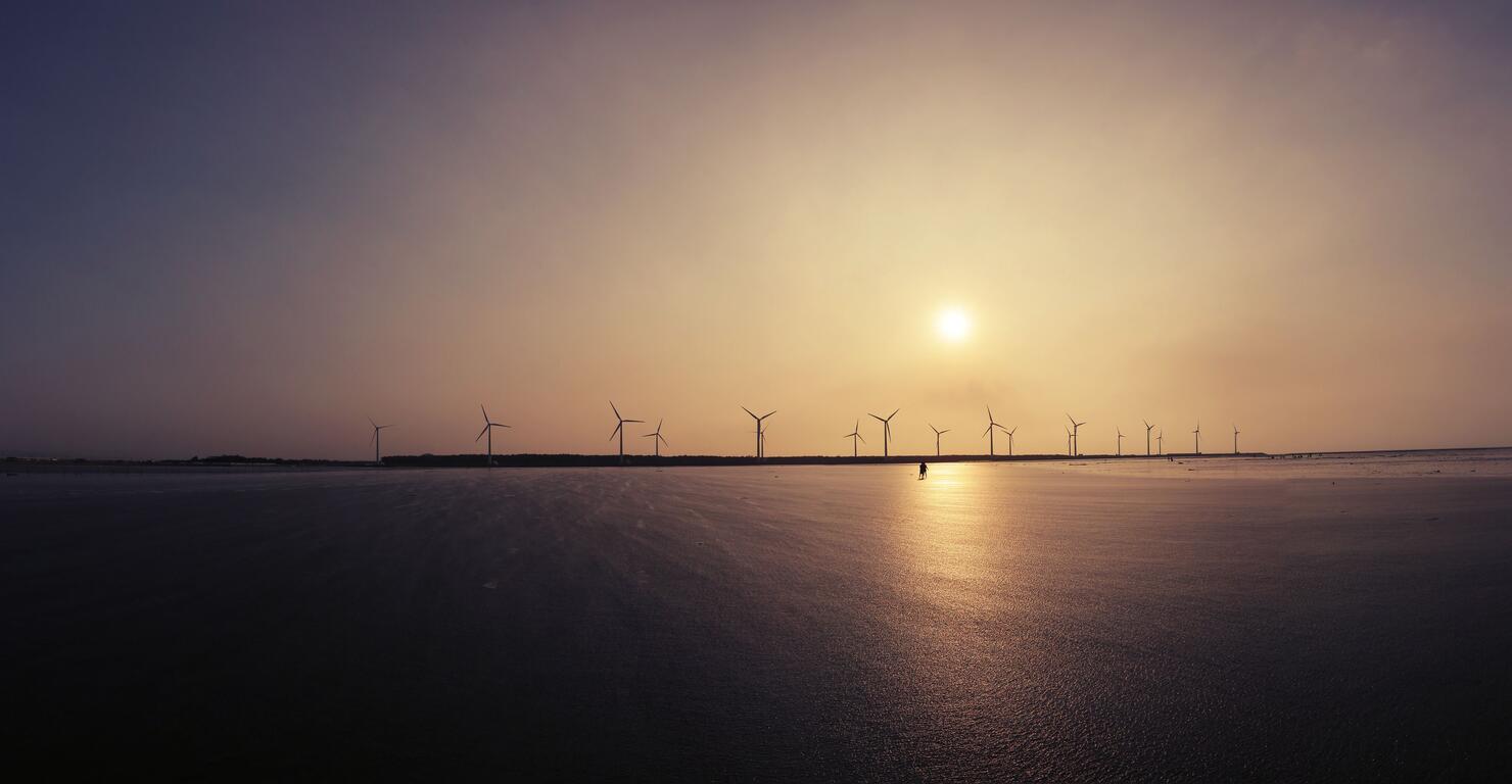 台中機場附近景點-高美濕地