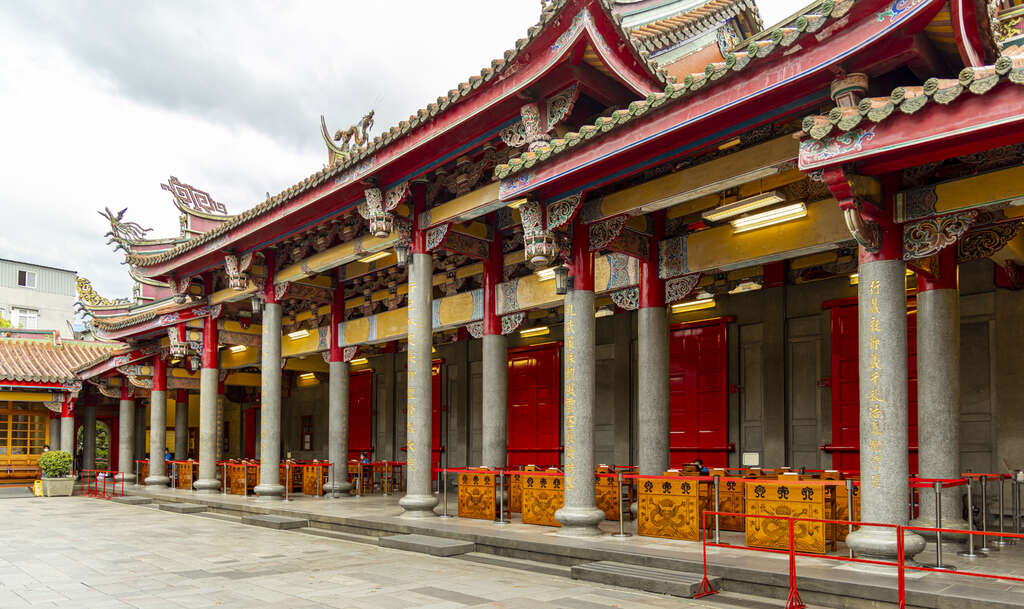 松山機場附近景點-台北行天宮